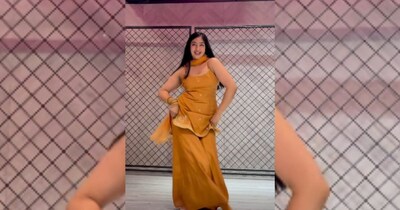 पीले सूट में लड़की ने 'शीशा' गाने पर किया प्यारा डांस, स्टेप्स देख दिल हार बैठेंगे आप.