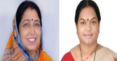 लक्ष्मी वर्मा और फूलो देवी नेताम.