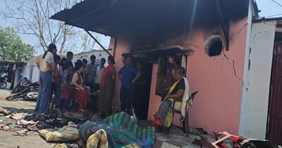 घर में रखा शादी का सारा सामान जलकर खाक हो गया.