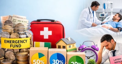 नौकरी जाए या बीमारी आए, 50-30-20 फॉर्मूला बनाएगा आपका मजबूत इमरजेंसी फंड. (Image:AI)