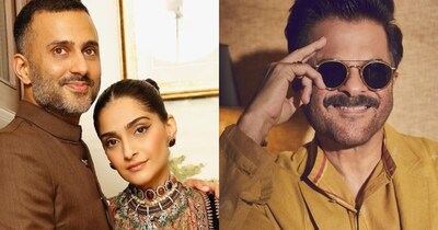 सोनम कपूर ने पति आनंद आहूजा के साथ बेटे का किया स्वागत.