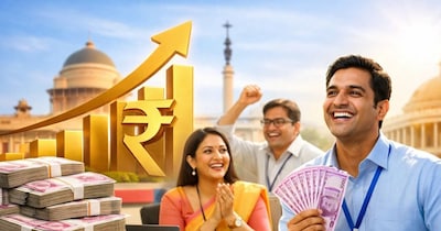 आठवें वेतन आयोग में कर्मचारियों को 15 लाख एरियर मिल सकता है. (Image:AI) 