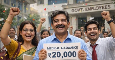 Central Employees, Pensioners May See Medical Allowance Jump to ₹20,000!