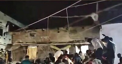 हादसे में दो लोगों की मौत.