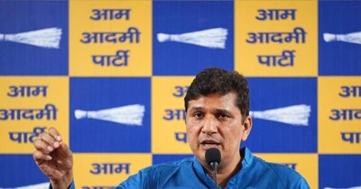 AAP के दिल्ली प्रदेश अध्यक्ष सौरभ भारद्वाज.