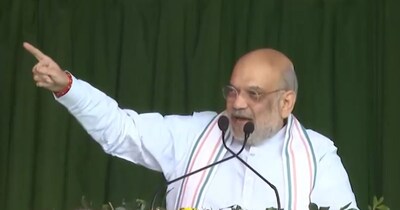 अमित शाह का असम में कांग्रेस पर बड़ा हमला.