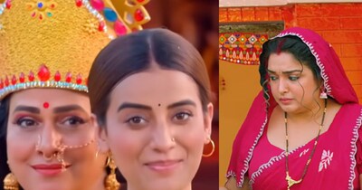 अक्षरा सिंह और आम्रपाली दुबे की फिल्म का ट्रेलर लॉन्च हो गया. (फोटो साभारः यूट्यूब वीडियोग्रैब)