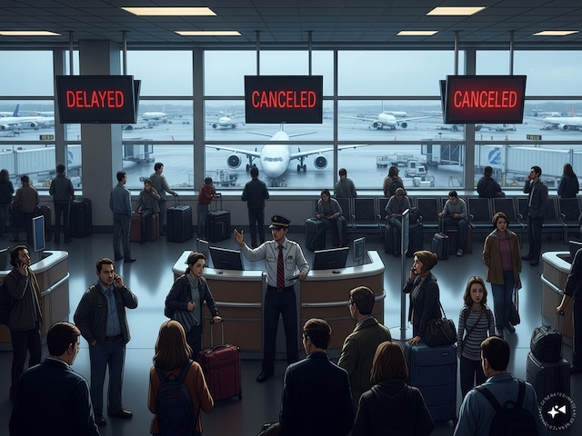 There was a break at 4 airports in the US, flights could not take place, why?