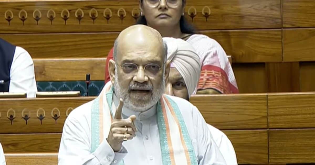 ‘सुदर्शन रेड्डी ने सलवा जुडूम से हथियार छीन लिए’, अमित शाह ने भरी संसद में कांग्रेस के पाप गिना दिए