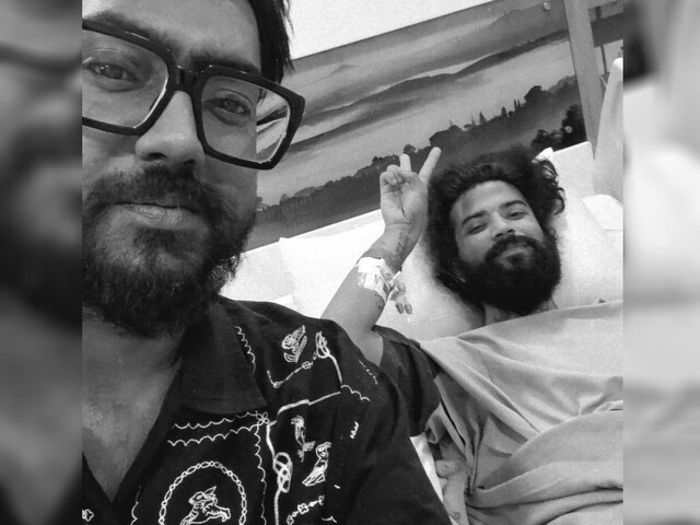 Anurag Doval out of ICU, showed victory sign while lying on the bed