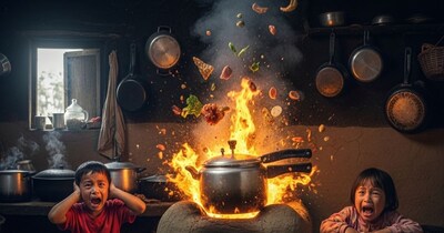 बरेली में कुकर फटा. (एआई तस्वीर)