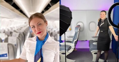 Air Hostess Builds Plane in Home, Exposes Shocking Flight Secrets!