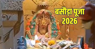 उत्तराखंड के काशीपुर में श्री शीतला माता मंदिर में बसौड़ा पूजा. (IANS)