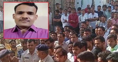 व्यापारी की हत्या के विरोध में आज भी नदबई के बाजार बंद हैं और लोग आक्रोशित हो रहे हैं. 