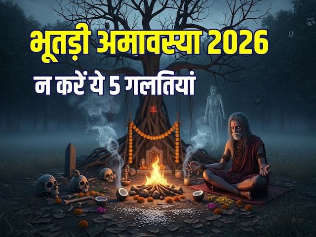 भूतड़ी अमावस्या कब? इस दिन हावी रहतीं नकारात्मक शक्तियां! न करें 5 गलतियां