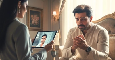 Blackmail. AI Generated Photo