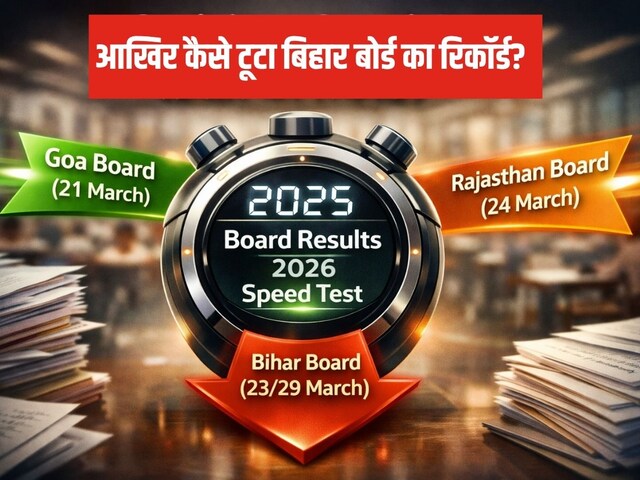 टूट गया बिहार बोर्ड का रिकॉर्ड, गोवा और राजस्थान ने छीना सबसे तेज होने का ताज