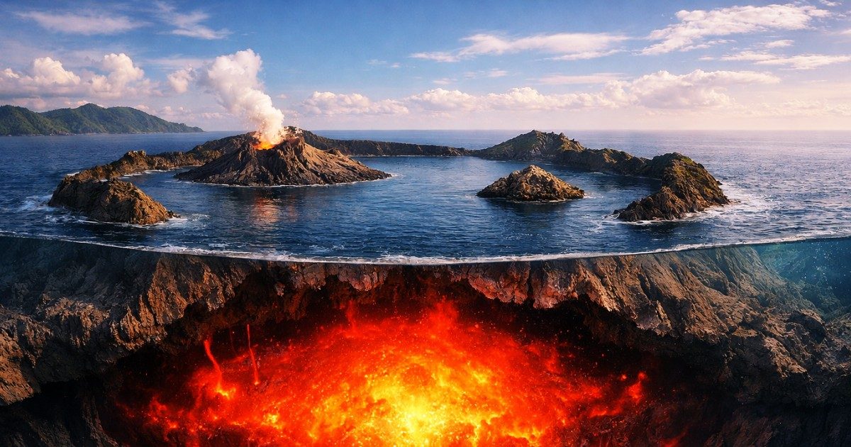7,300 साल बाद फिर जागा समुद्र में छिपा दैत्य! सुपरवॉल्केनो के नीचे भर रहा लावा