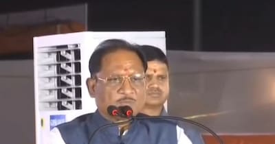 बिलासपुर में सीएम विष्णु देव साय.