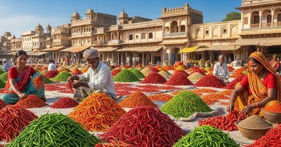 यहां की 'गुंटूर सन्नम मिर्च' अपने चमकीले लाल रंग, तेज खुशबू और संतुलित तीखेपन के लिए दुनियाभर में मशहूर है.