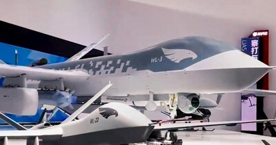 चीन का विंग लूंग-3 ड्रोन (फाइल फोटो)