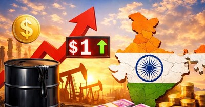भारत को क्रूड ऑयल की महंगाई से भारी नुकसान होता है. (Image:AI) 