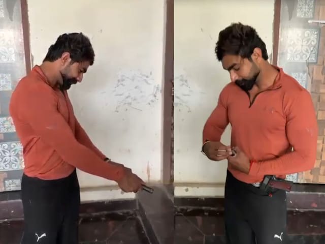 पिस्टल से खेल रहा था शख्स, भाई बना रहा था वीडियो, अचानक दबा घोड़ा और हो गई मौत