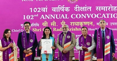 Delhi University's 102nd Convocation: VP Awards Degrees to 1.2 Lakh Students