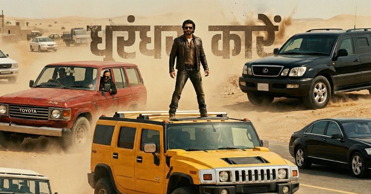 From Hamza's Hummer H2 to SP Aslam's Lexus LX 470, these vehicles shine in Dhunradhar 2