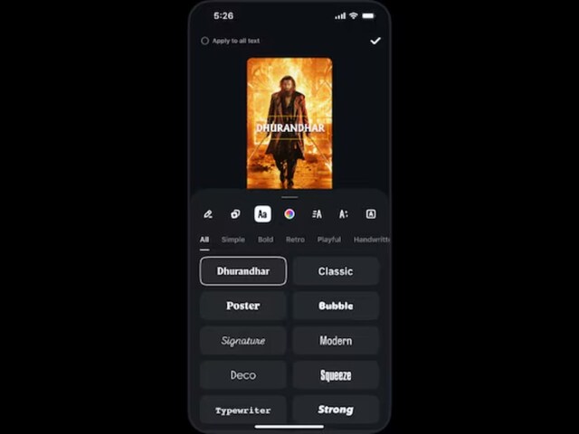 Dhurandhar font comes on Instagram, now your reels will get Bollywood touch