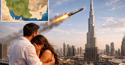 दुबई में पंजाब का कपल फंस गया है. (AI Image)