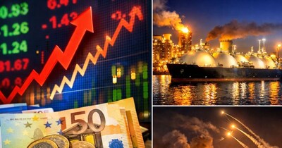 कतर में गैस प्रोडक्शन ठप होने से गैस के दाम में 45 फीसदी का उछाल. (Image:AI)