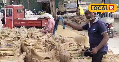 सागर गेहूं खरीद केंद्र. 