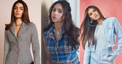 बॉलिवूड GenZ वर चेक्सचे वेड: खुशी कपूर ते तारा सुतारिया यांनी जुन्या ट्रेंडला दिला नवा स्टाइल