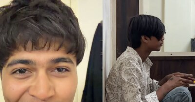 चोर को पकड़ने के बाद Gen-z ने अपनाया शांत रवैया(फोटो: Instagram-@adiktivmutan)