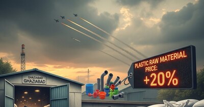 गाजियाबाद में बढ़ी कच्चे माल की किल्लत, ठप हो सकते हैं कई प्रोजेक्ट्स (फोटो-AI)