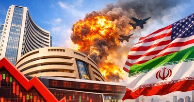 गिफ्ट निफ्टी 600 अंक टूटा, कच्चे तेल में आग से निवेशकों की धड़कन तेज. (Image:AI)