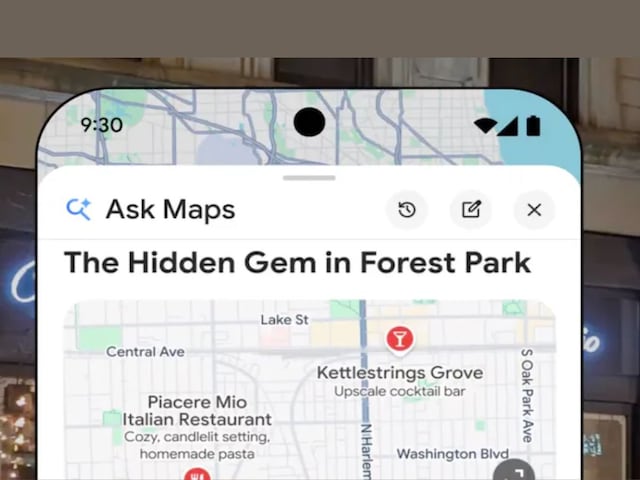 Pay attention while traveling, now Maps will talk! Find the location of your choice with AI