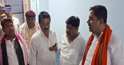 एसपी पर आपत्तिजनक भाषा बोलने का बीजेपी एमएलसी राजीव कुमार का वीडियो सोशल मीडिया में वायरल. 