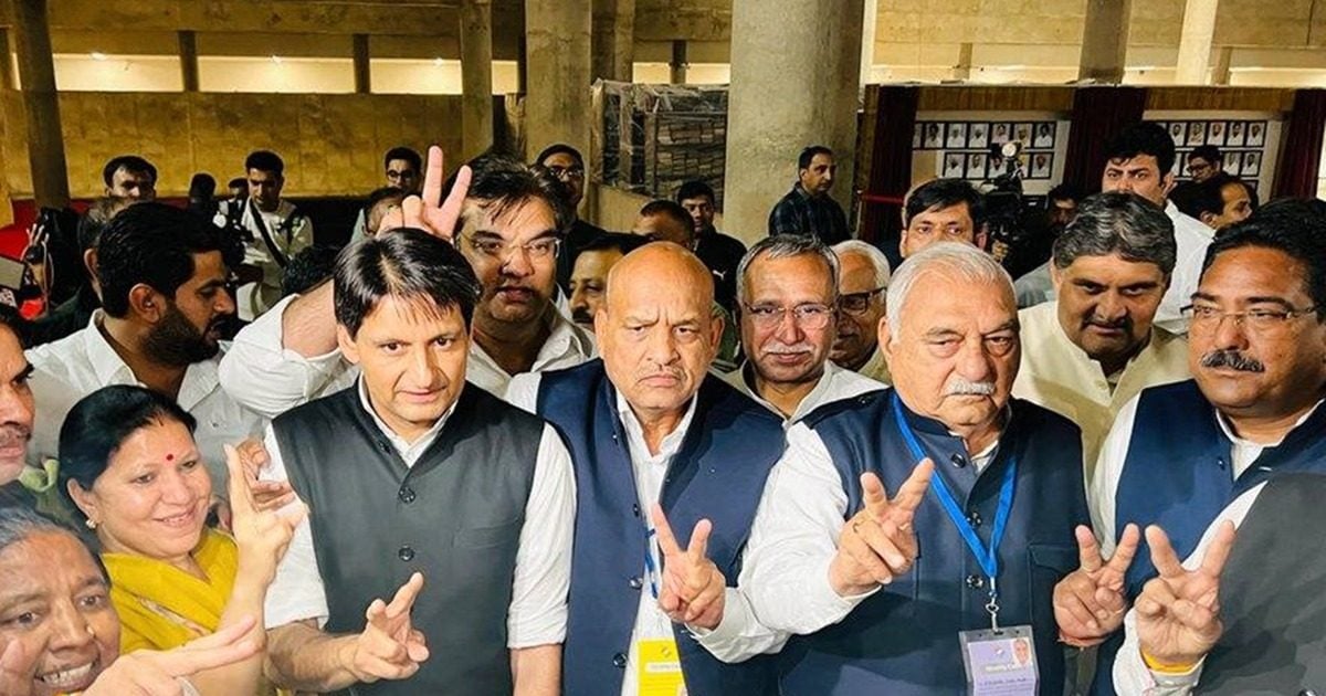 हरियाणा राज्यसभा चुनावः कांग्रेस से ‘गद्दारी’ करने वाले 5 विधायकों के निलंबन की सिफारिश