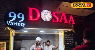 झांसी में 99 तरह के डोसे