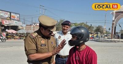Chandauli Police Launches 'Helmet Bank' Initiative, Prioritizes Safety Over Challans