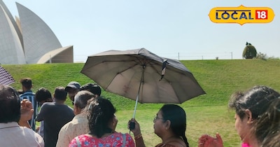 दिल्ली एनसीआर में तेज धूप से लोग परेशान 