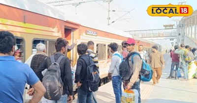 होली के त्योहार पर धौलपुर रेलवे स्टेशन पर बढ़ी भीड़