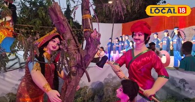 होलिका दहन पर कोटा में दिखी ‘नारी शक्ति’ की झलक, झांकियों ने जगाया महिला सशक्तीक