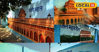 दीवारों पर चित्रकारी 