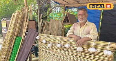 एसी-कूलर के दौर में भी बरकरार चिक की ठंडक, गाजियाबाद में तीन पीढ़ियों का हुनर