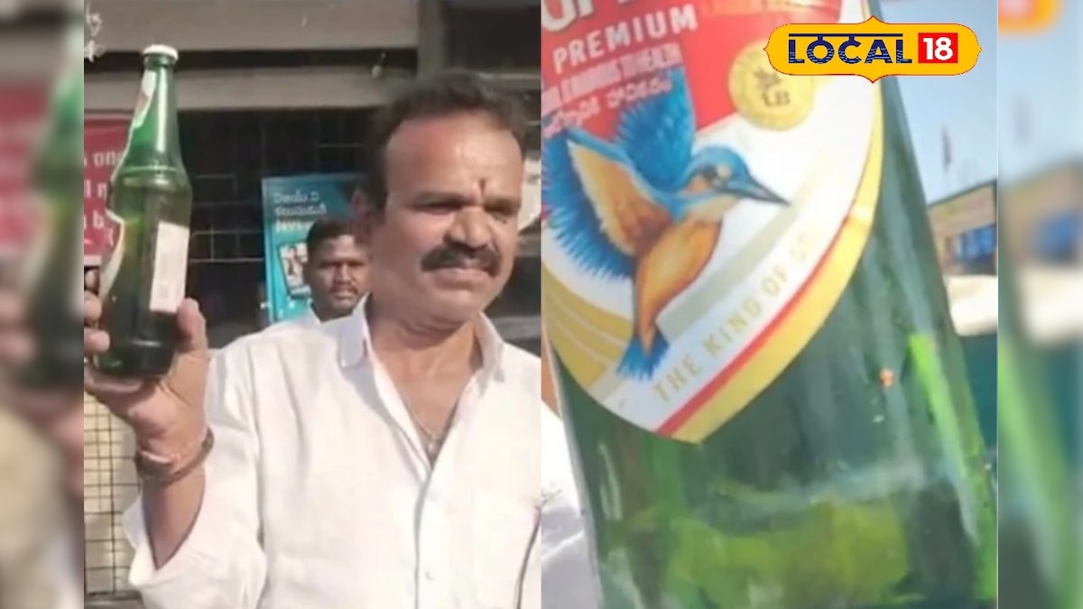 अजब गजब: बीयर की सीलबंद बोतल में तैरती मिली मछली, वीडियो वायरल होते ही मचा हड़कंप