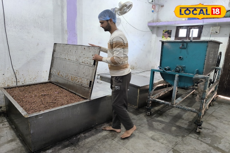 Success Story Khargone, Ankit parihar success story, Rose Farming Business khargone, Gulkand Business Idea, PMFME Scheme, local18, khargone letest news, Madhya Pradesh hindi news 