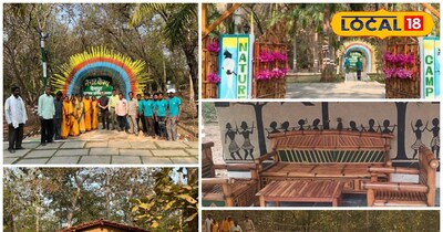 मड हाउस पारंपरिक शैली में तैयार किए गए हैं.